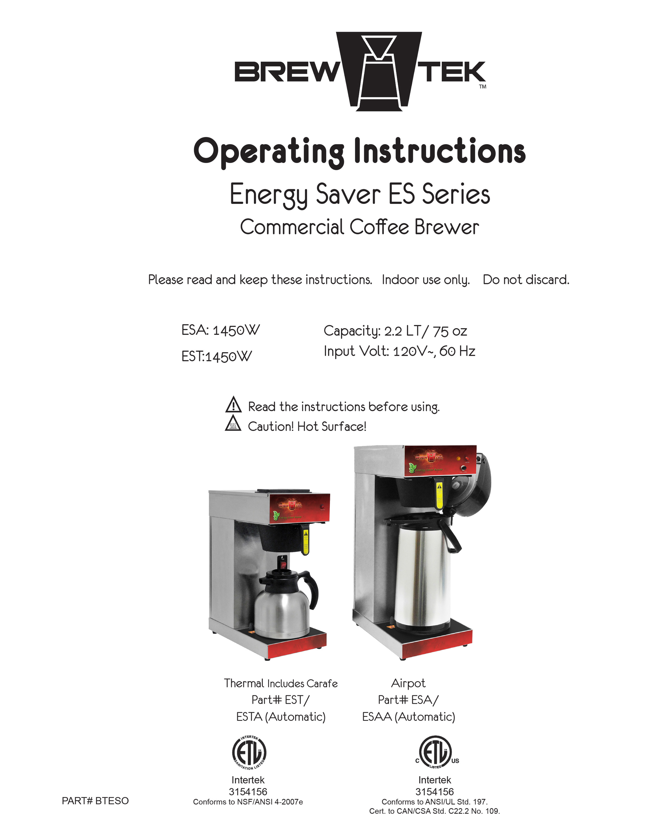 ES Series Cover